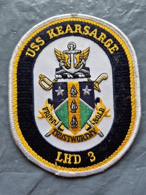 USS Kearsarge LHD 3 Patch US Marine Corps