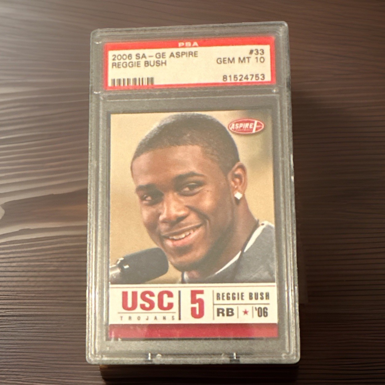 Reggie Bush SA-GE Aspire #33 Base