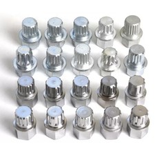 Para Audi A4 A6 TT/VW Jetta Golf Bora CC Escarabajo Bloqueo de Rueda Antirrobo Tornillo Enchufe