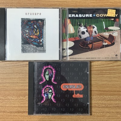 Erasure CD Lot of 3 Synth Pop Dance