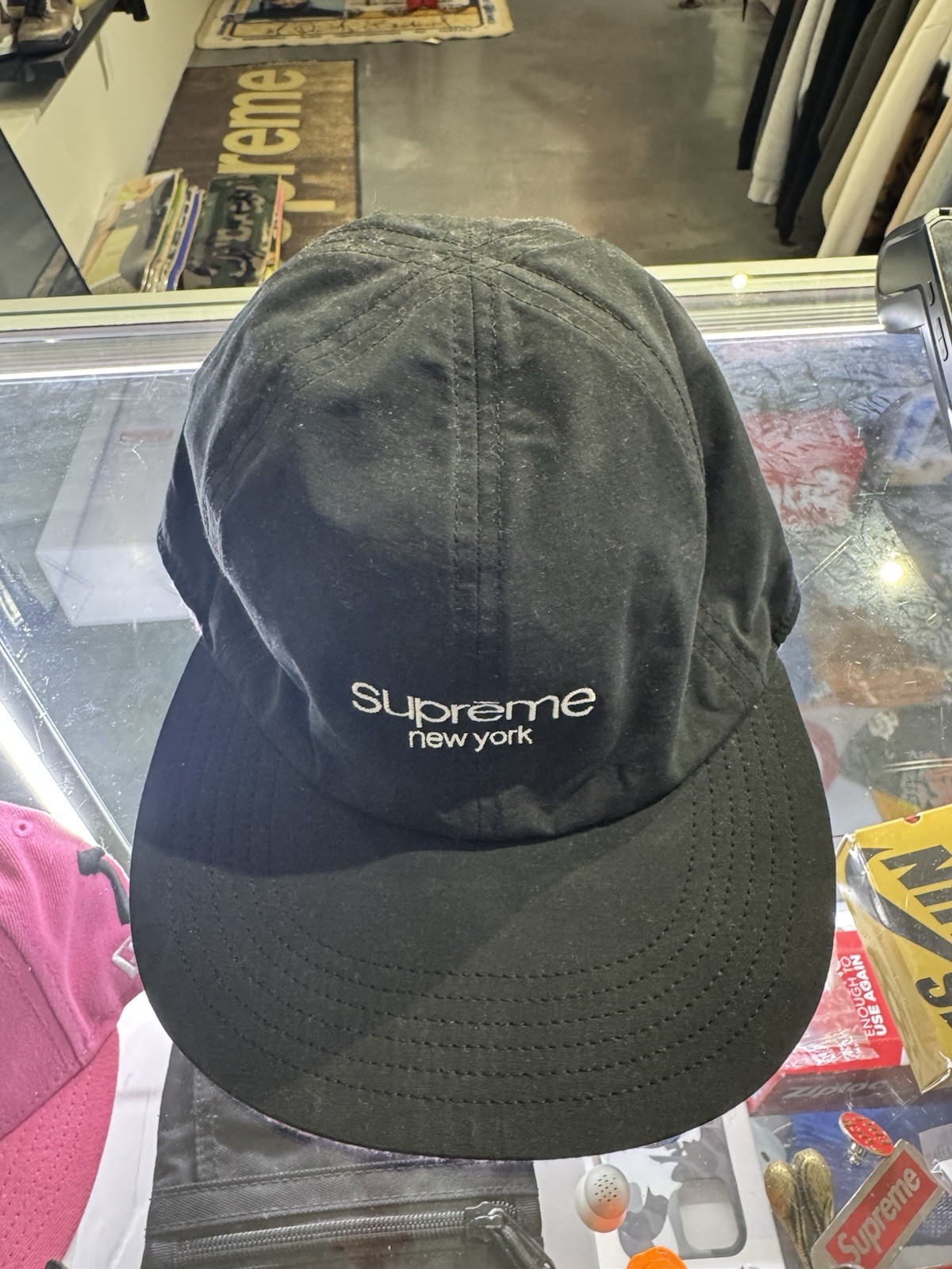 Supreme Adjustable Script Logo Cap - image 1