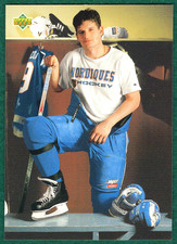 Mike Ricci - 1992-93 Upper Deck #627 - Quebec Nordiques Hockey Card