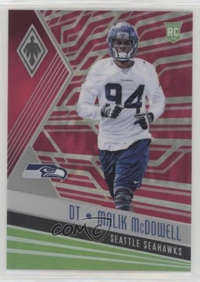 2017 Panini Phoenix Rookies Pink 195/199 Malik McDowell #159 Rookie RC 0x1