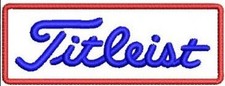 Golf Patch Embroidered Iron-on 3 x 1"