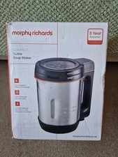 Morphy Richards Compact 1L Stainless Steel Soup Maker Model 501021