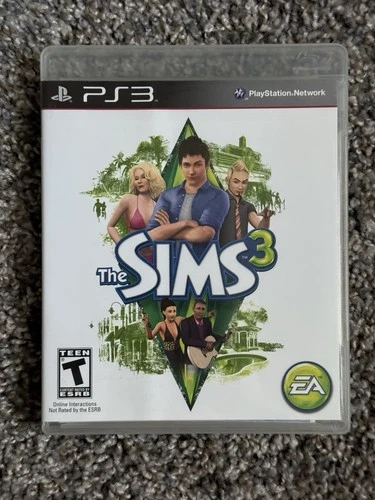 The Sims 3 PS3 Black Label CIB Tested