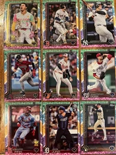 2025 Topps Series 1 Easter Egg Pastel Parallel - You Pick - Free Ship w/$3 Purch
