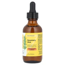 Rosemary Mint, Hair & Scalp Treatment Oil, With Rice Protein & Caffeine, 2 fl oz