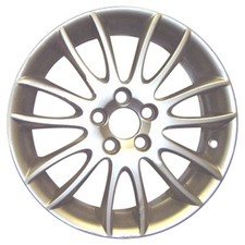 Refurbished 17x7 Painted Bright Hypersilver Wheel Fits 2009-2012 Volvo C30
