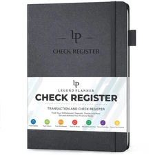 Check Register Book – Accounting Ledger Book for Small Business & Personal Us...