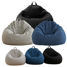 Sac de siège fauteuil de relaxation coussin de siège avec remplissage XXL...
