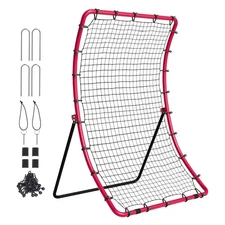 VEVOR Baseball And Softball Rebounder Net 4x5.5 ft PitchBack All Angle Fielding