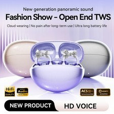 New Butterfly Earring Decoration Wireless Earphones for IPhone And Android Phone