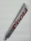 Coors Light Beer Tap Handle Silver Red Breweriana Knob Collectible — photo 1