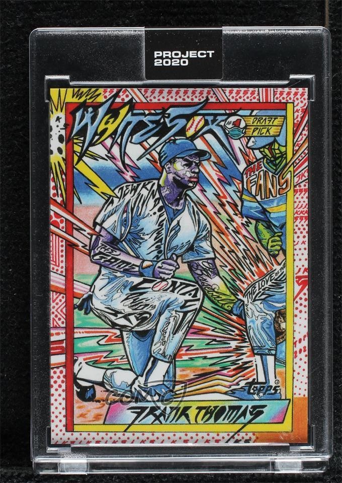 2020 Topps Project 2020 1990 Topps /3781 Frank Thomas JK5 #193 HOF 5x8