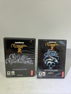 Neverwinter Nights 2 & Expansion Pack Lot Of 2 (2007, Hasbro PC DVD) #ML