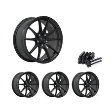 Set Of 4 16 Gloss Black Alloy Wheel Rims 5x114.3 Fits Ford Mustang Rtxfv 5lug