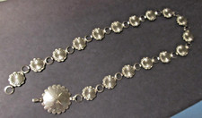 Vintage 60's Silver Tone 32" Fashion Metal Belt / Necklace / Clothing / Disco