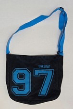 BABW Bag Tote 97 Commemorative Messenger Gift Black Blue Boys Build-a-Bear