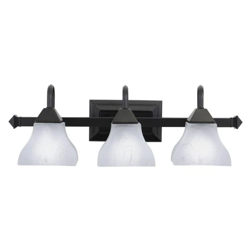 Vaxcel Lighting VL26303 Cardiff 3 Light Bathroom Vanity Light - - Bronze - Picture 1 of 4