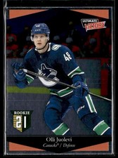 2020-21 Upper Deck Extended Series Ultimate Victory #UV-27 Olli Juolevi RC