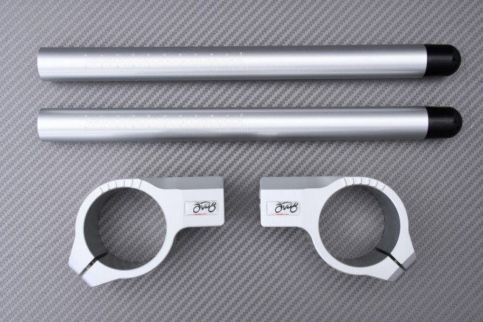 Guidon moto demi bracelet alu mat 45 mm de remplacement Suzuki GSXR 600