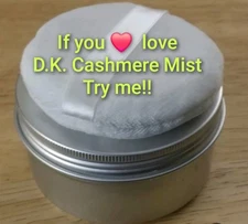 Plush Cashmere Mist Perfume Fragrance Dusting Body powder  Pick Size 