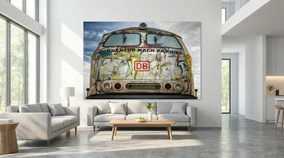 Motiv Udo Lindenberg Fotografie 200x132 cm PopArt/Bild/AluDibond/Loft/XXLDruck