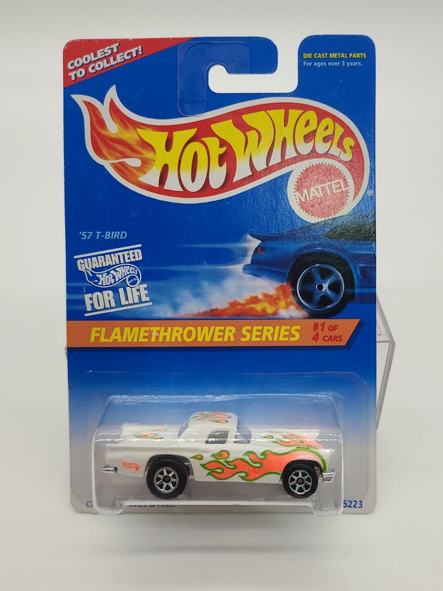 HOT WHEELS 15223 FLAMETHROWER SERIES #1 57 T BIRD NEW SEE PICS | eBay
