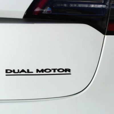 Emblemen Auto 3D Metalen Decal Sticker, voor Tesla Model 3/S/X/Y Wiel/Trunk Front/Trunk Logo Cover Decal Badge Sticker