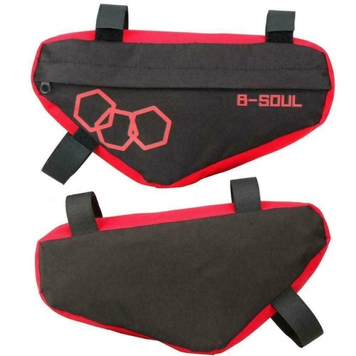 Mountain Bike Triangle Bag Bicycle Frame Front Tube Bags Storage Waterproof Bag - Picture 12 of 20