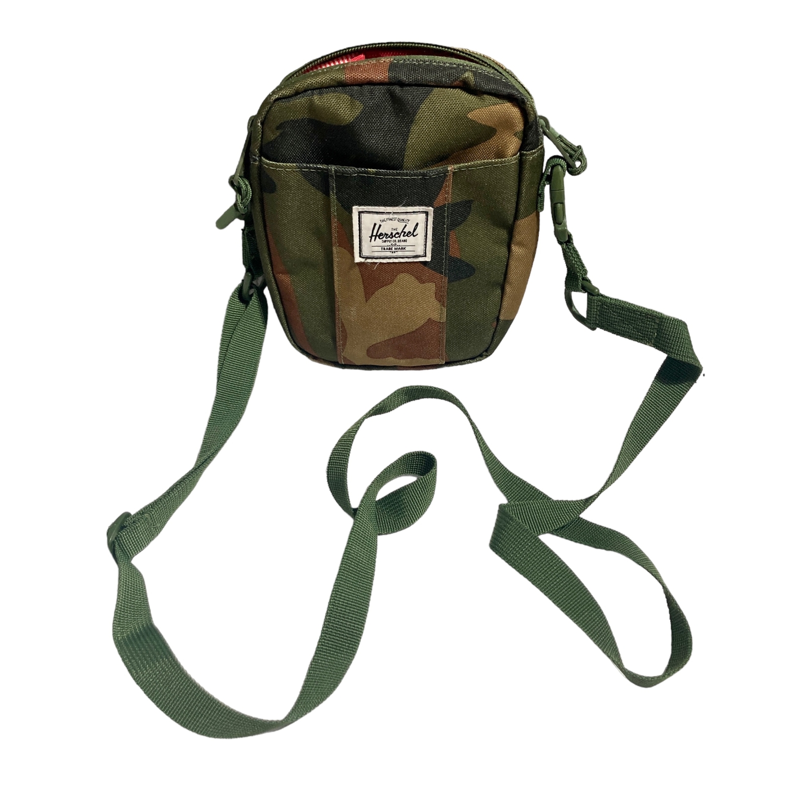 Herschel Heritage Green Camouflage Shoulder Crossbody Travel Bag eBay