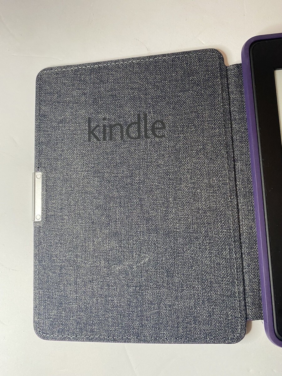 Amazon kindle CE0700 w/purple Book cover No Charger | eBay