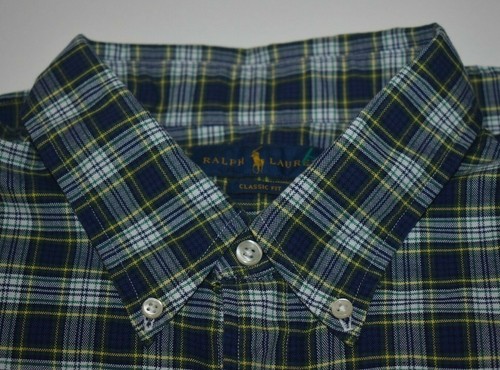 Ralph Lauren Button Down Shirt Men's Sz XXL Classic Fit Long Sleeve Logo 2XL - Picture 4 of 10