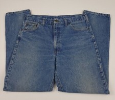 Vintage 90s Carhartt Faded Blue Jeans Rare Work USA Vtg Workwear 1990s Denim