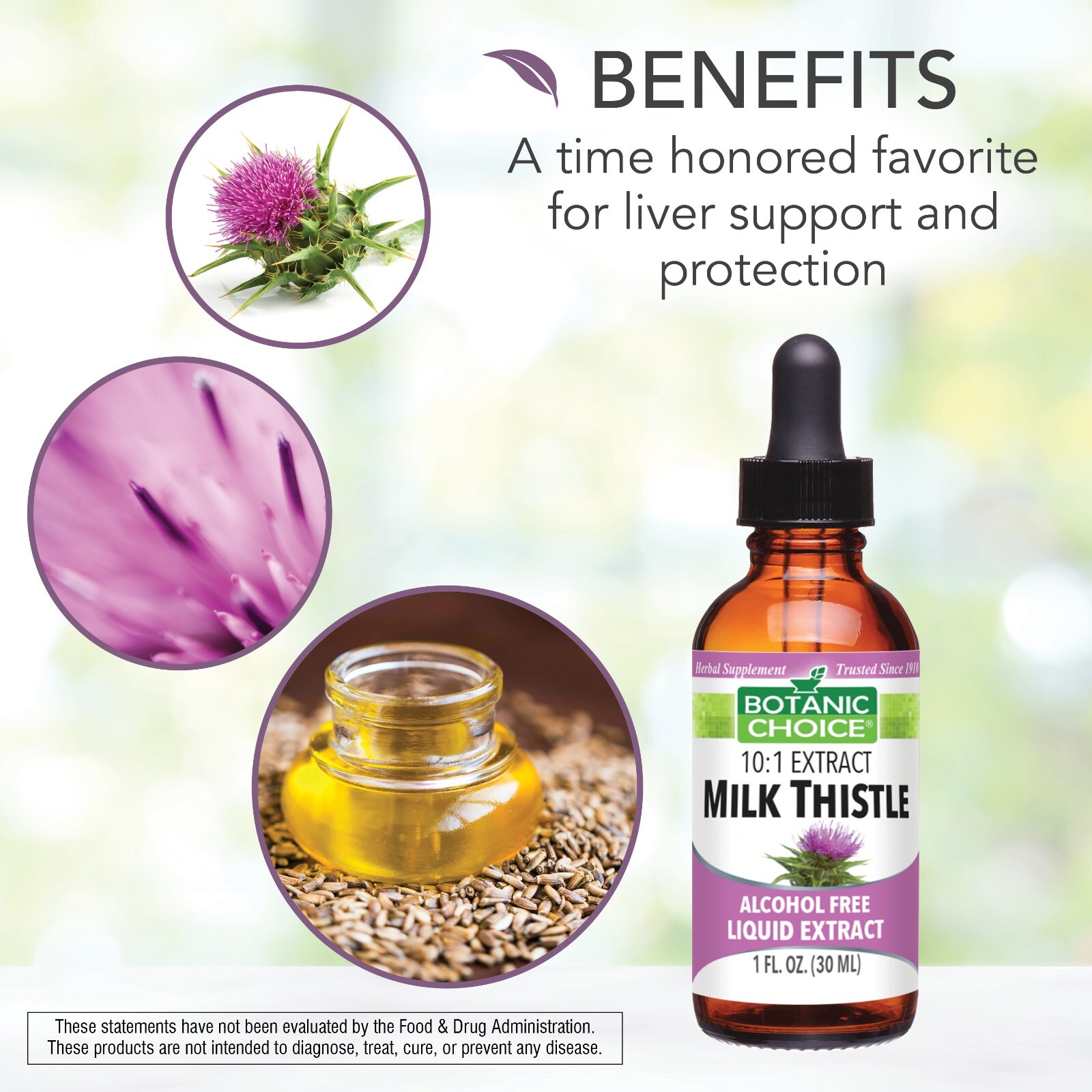 Botanic Choice Milk Thistle Liquid Extract , 1 Oz eBay