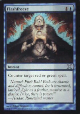 Flashfreeze - 10th Edition: #84, Magic: The Gathering Nm R86 | eBay