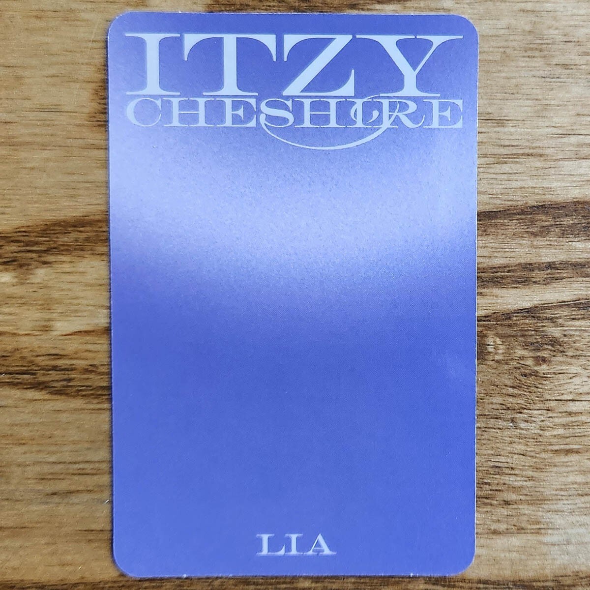 Lia Official Photocard Itzy Cheshire Limited Edition Genuine Kpop
