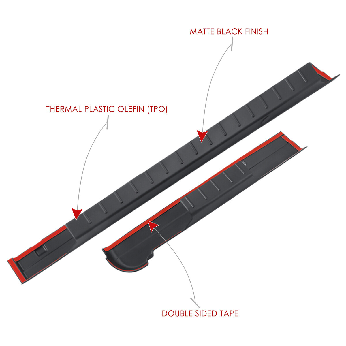 Driver Side Rocker Panel Protector Rocker Panel Protector Guard Cover for Chevy Silverado 1500 2500 3500 ...