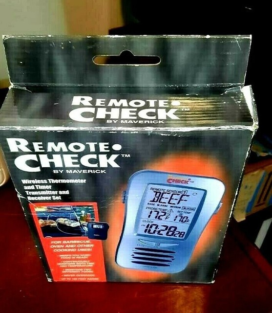 Maverick Remote Wireless Cooking Meat Thermometer ET72 Redi Check