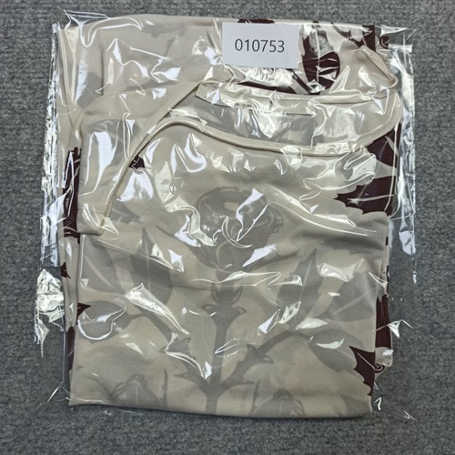 *Defekt Dorothee Schumacher 100% Seide Bluse Gr. 4 weiß braun geblümt transparent Top - Bild 13 von 15
