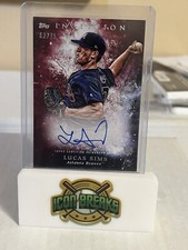 Lucas Sims AUTO /75 Rookie RC 2018 Topps Inception Braves BoxM