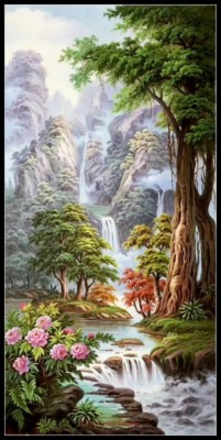 Chart Needlework - Counted Cross Stitch Patterns - Landscape View 1