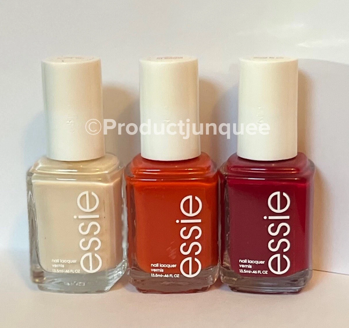 Essie Nail Polish Lot Of 3 Tuck It In My Tux, Meet Me At Sunset & Dress To  Kilt | eBay