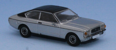 Pcx87 PCX870339 Ford Granada Mk I Coupe Silber / Schwarz Matt Ich 1:87