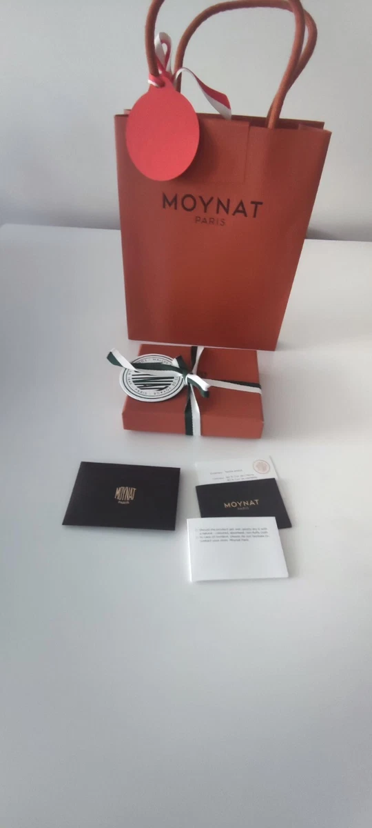 MOYNAT Set Paris Genuine Empty Box 14 12 3 Cm And Bag 24 20