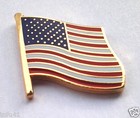 UNITED STATES US AMERICAN FLAG (SMALL 3/4") Hat Pin 14876 HO — photo 1