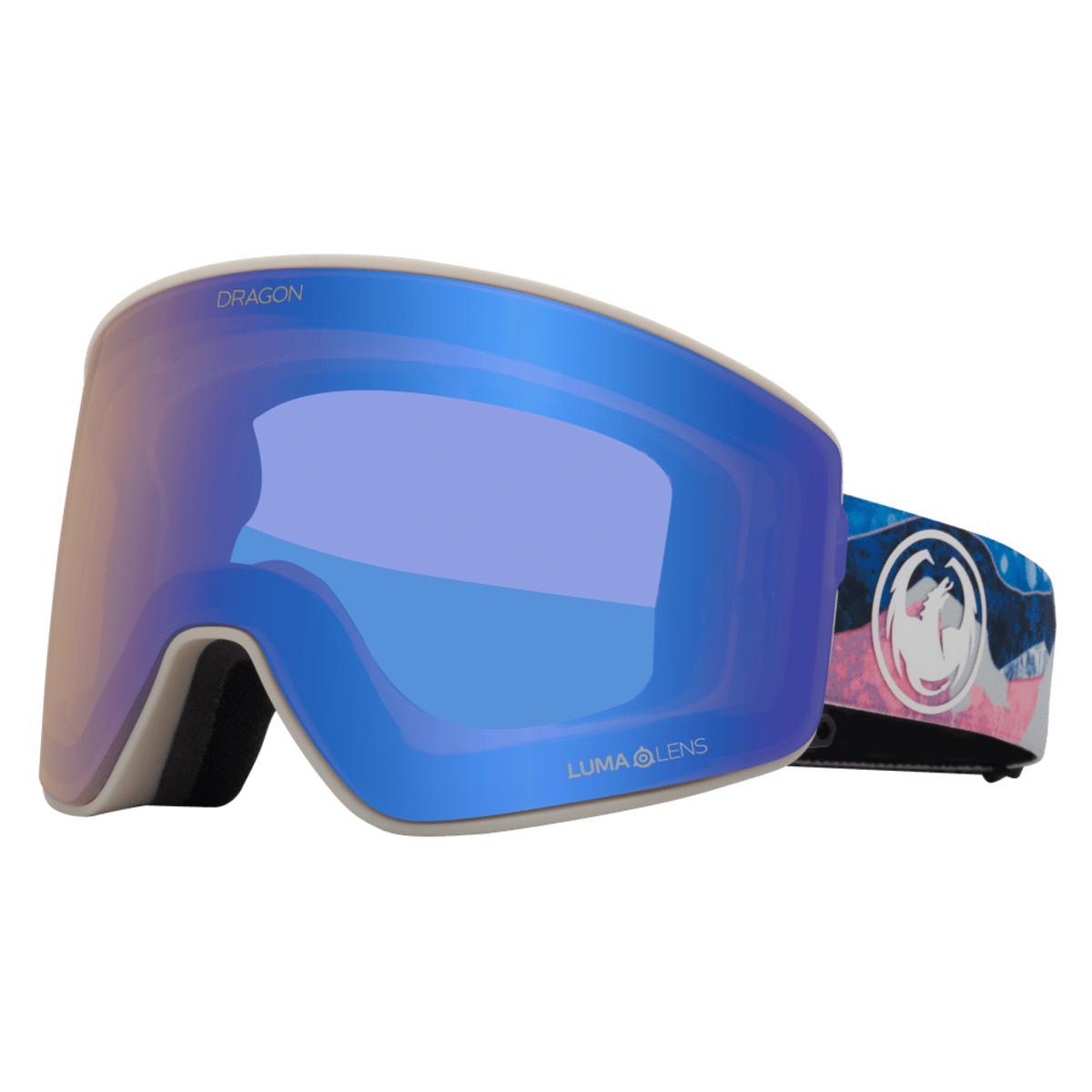 Dragon PXV2 Goggles Mountain Bliss Lumalens Flash Blue+Lumalens