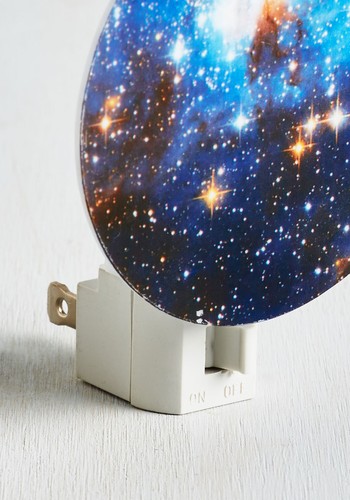 Kikkerland GALAXY Night Light mood lamp unique LP29 7 Watt C7 bulb - Picture 2 of 3