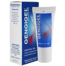 Gengigel Hyaluronic Acid Oral Gel for Mouth Gum Discomfort 20ml Soothes Irr...